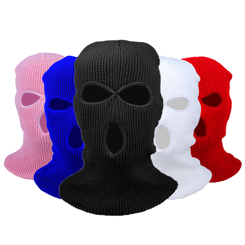 Balaclava Ski Mask - Masque de Ski complet tricoté à