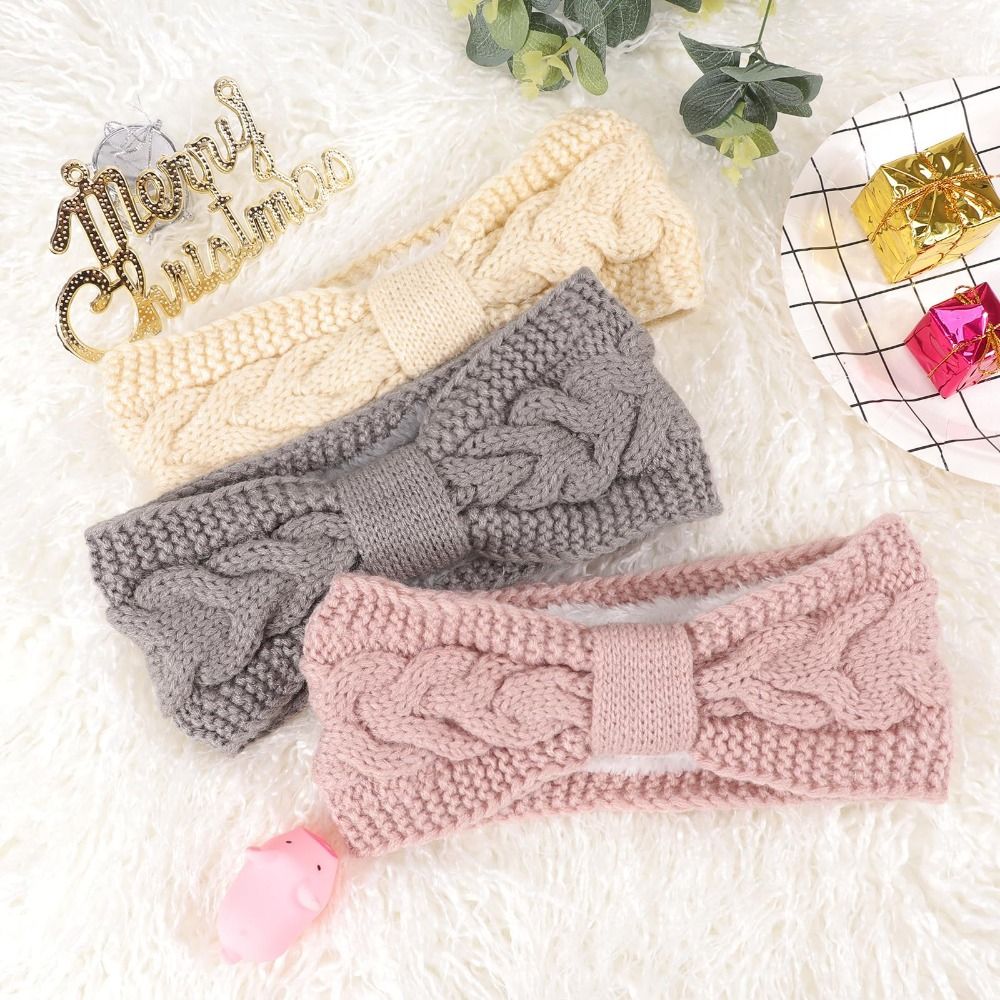 Winter Headband Fleece - Hiver tricoté femmes bandeaux épaissir polaire