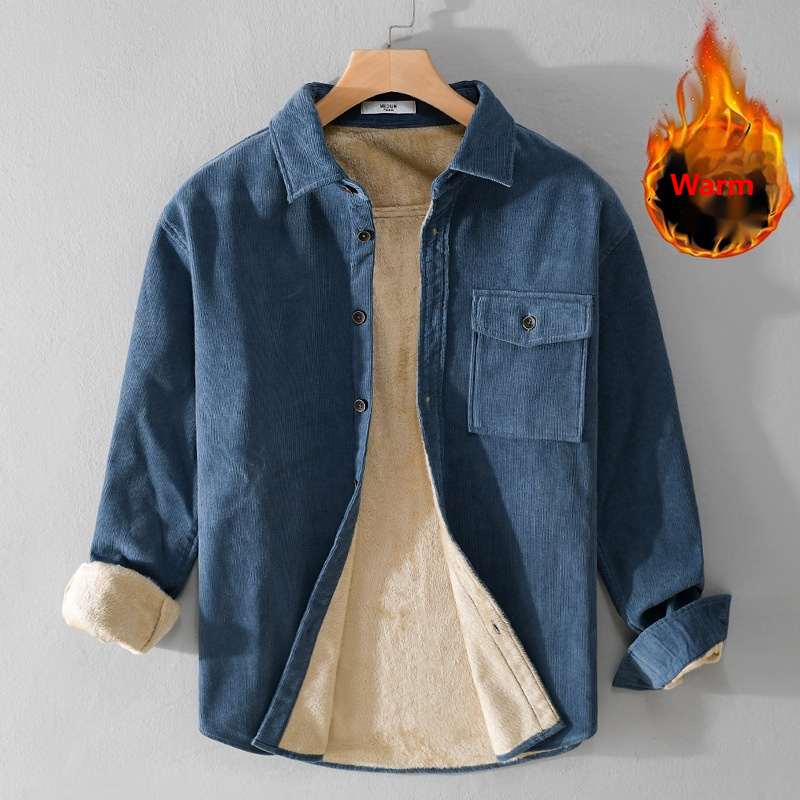 Veste chemise en velours côtel - Flannel Shirt Lined avis et prix