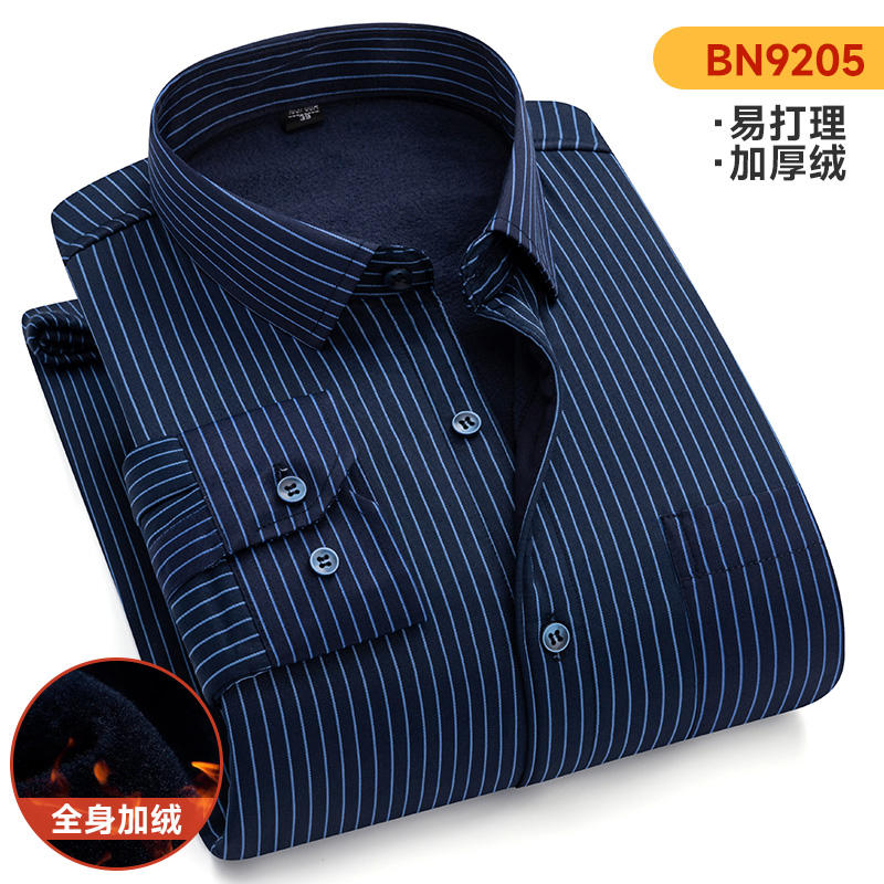 Chemise professionnelle rayée  - Flannel Shirt Lined avis et prix
