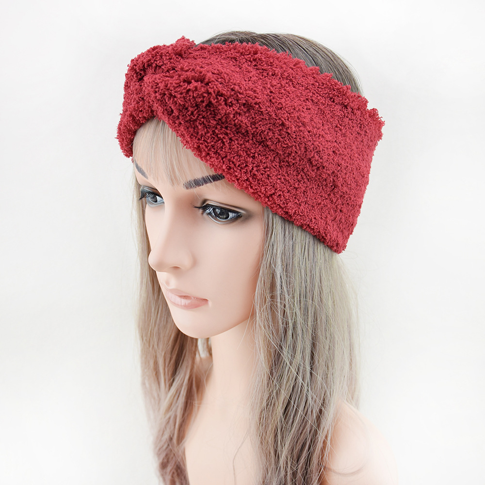 Nouveau bandeau large croisé e - Winter Headband Fleece avis et prix
